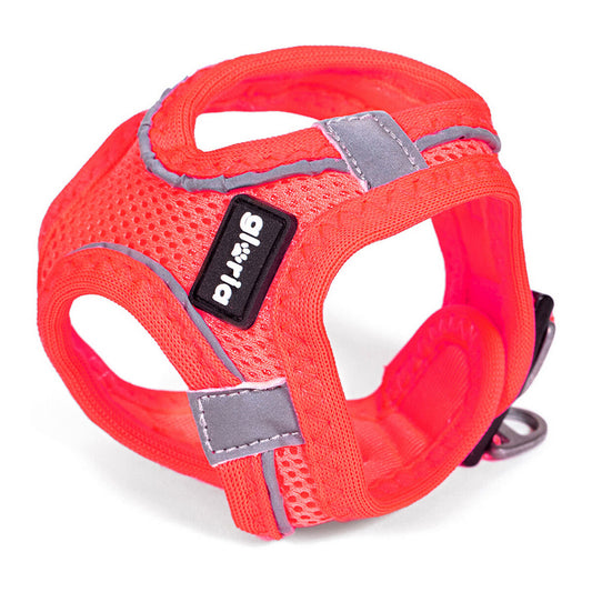 Gloria Hundegeschirr Gloria Air Mesh Star Rosa Größe Xxs (24-26 Cm)