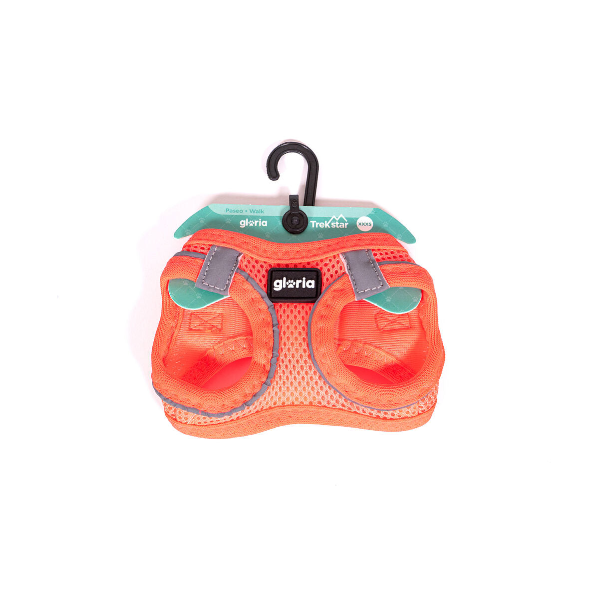 Gloria Hundegeschirr Gloria Trek Star 24-26 Cm 28-28,6 Cm Orange Xxs