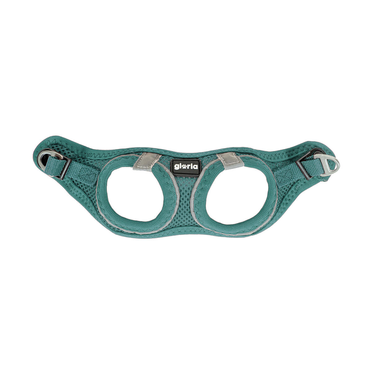 Gloria Hundegeschirr Gloria Trek Star 29,4-32,6 Cm 41,4-43 Cm Türkis S
