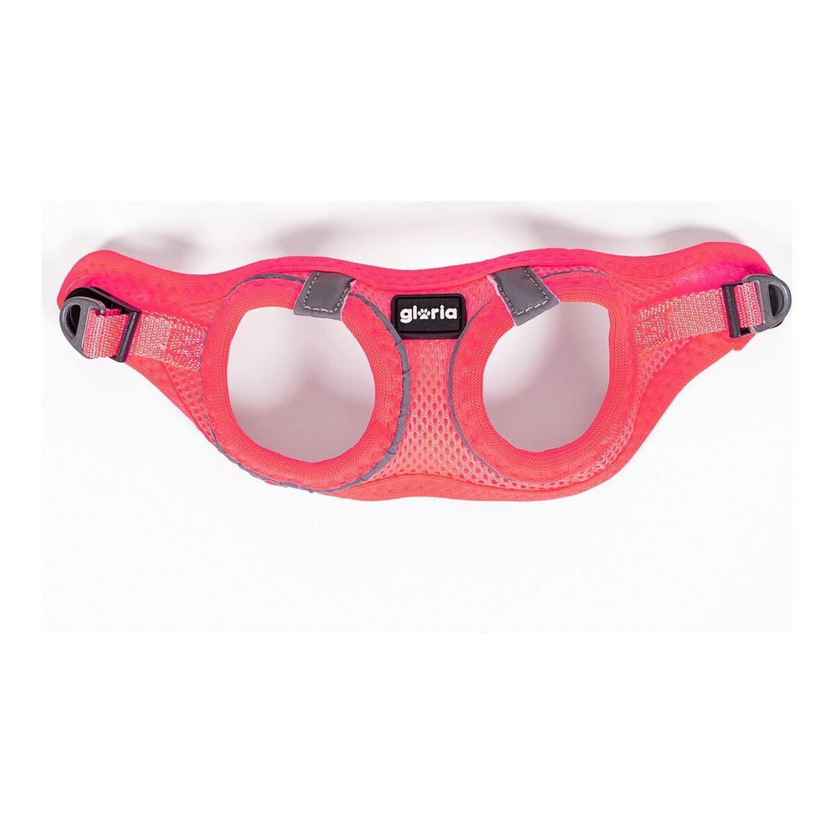 Gloria Hundegeschirr Gloria Air Mesh Trek Star Einstellbar Rosa L (33,4-35 Cm)
