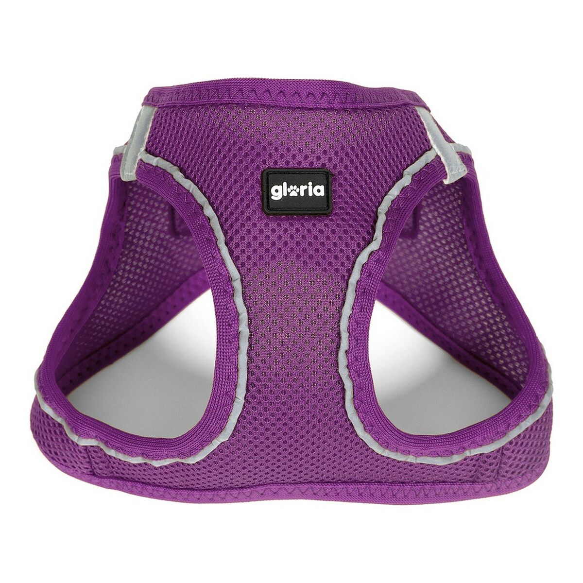 Gloria Hundegeschirr Gloria Air Mesh Trek Star Einstellbar Lila L (33,4-35 Cm)