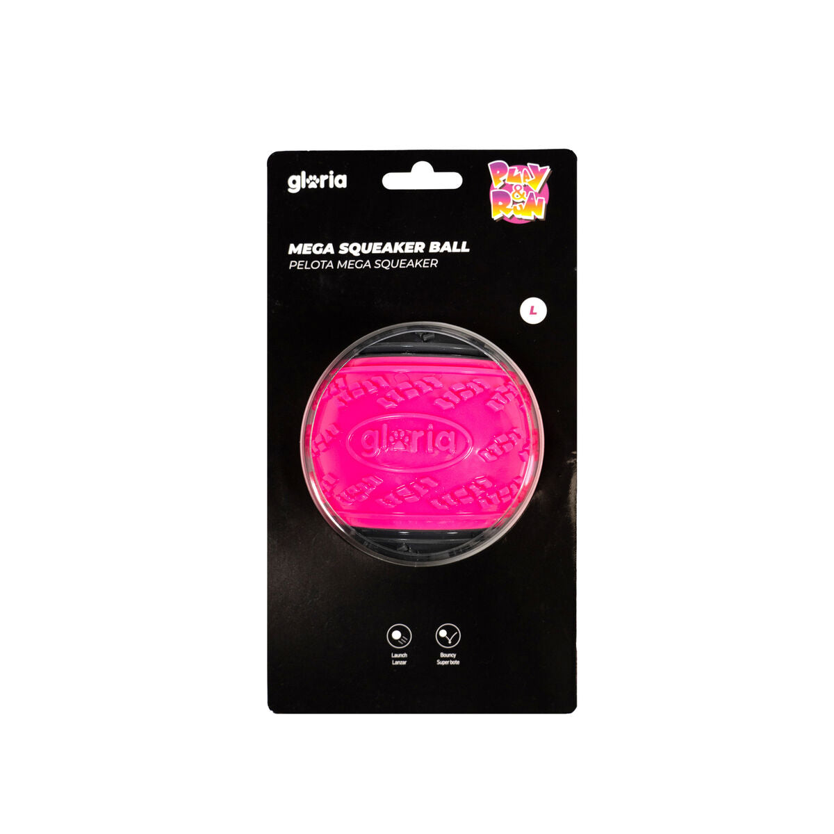 Gloria Ball Für Haustiere Gloria Play And Run Rosa Tpr L 8,89 Cm