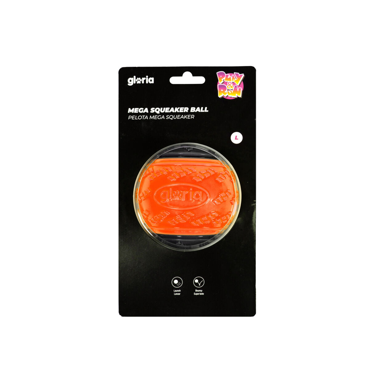 Gloria Ball Für Haustiere Gloria Play And Run Orange Tpr L 8,89 Cm