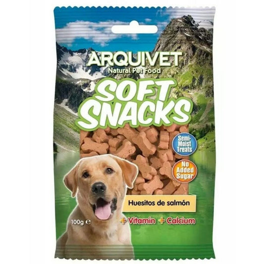 Arquivet Hundesnack Arquivet Soft Snacks Salmon Fisch 100 G