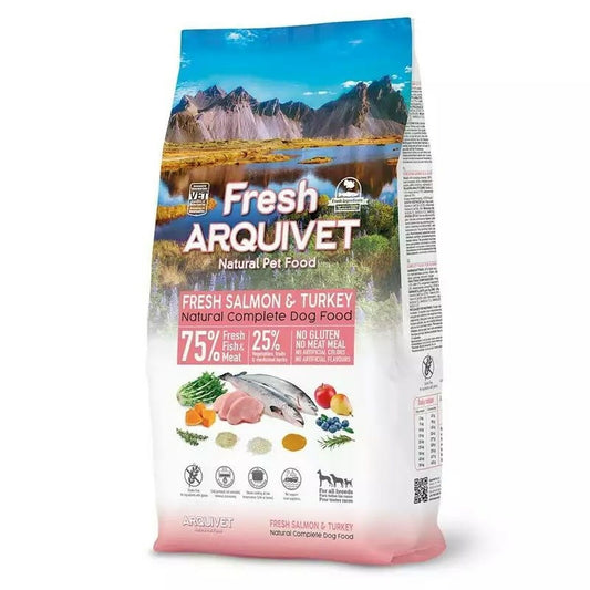 Arquivet Futter Arquivet Salmon Fresco Con Pavo Lachsfarben 2,5 Kg