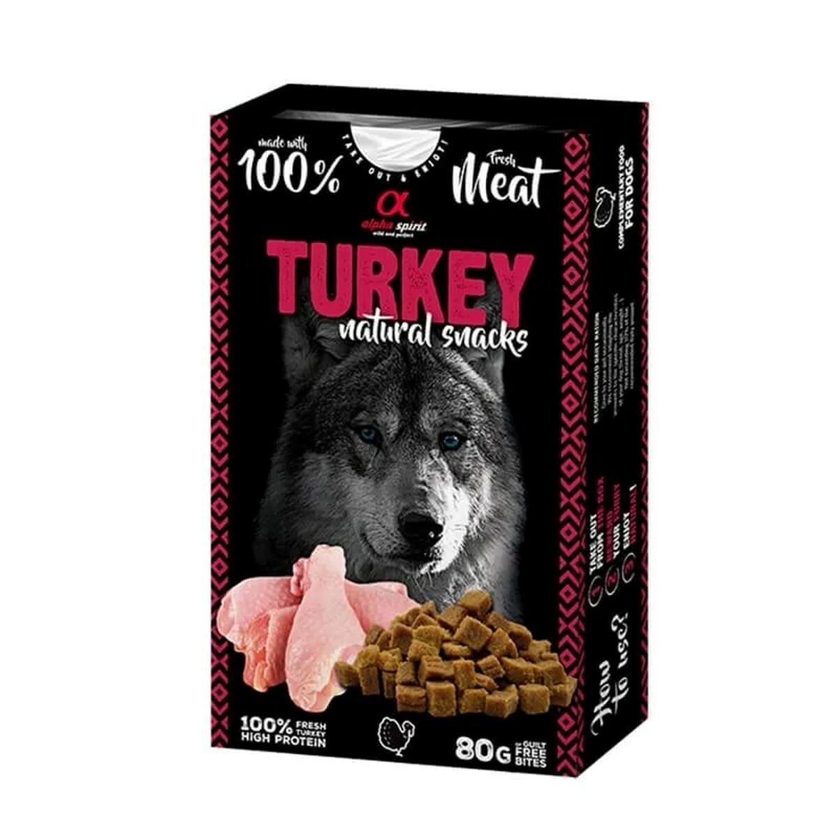 Alpha Spirit Snack Für Katze Alpha Spirit Truthahn