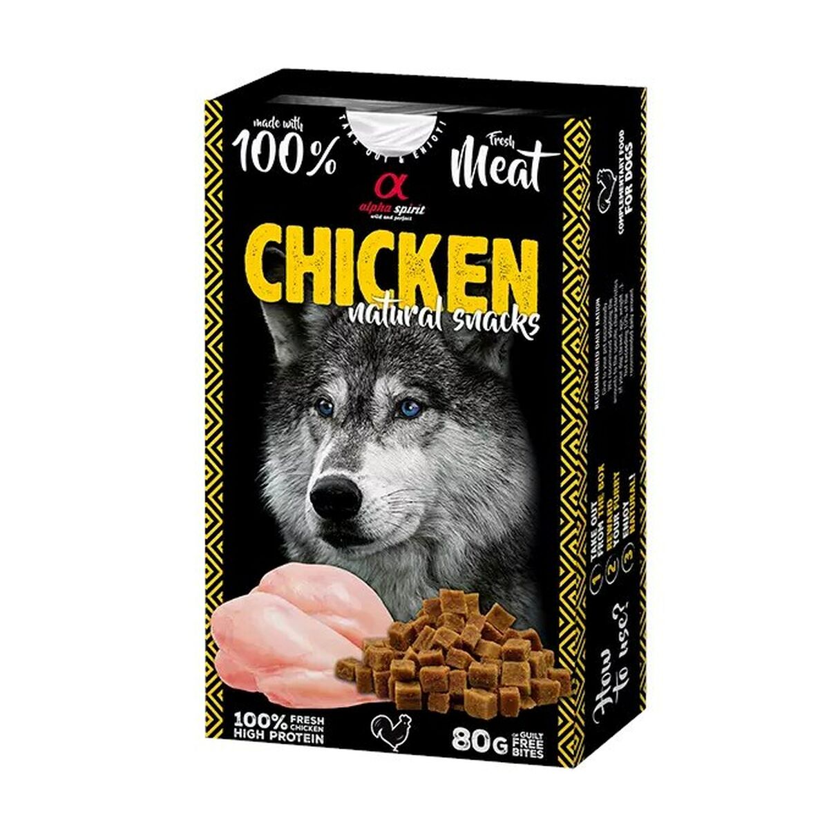 Alpha Spirit Snack Für Katze Alpha Spirit Huhn
