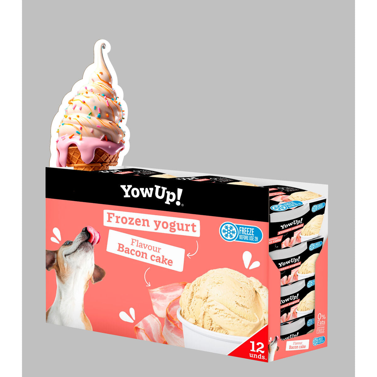 Yowup Hundefutter Yowup Bacon 12 Stück