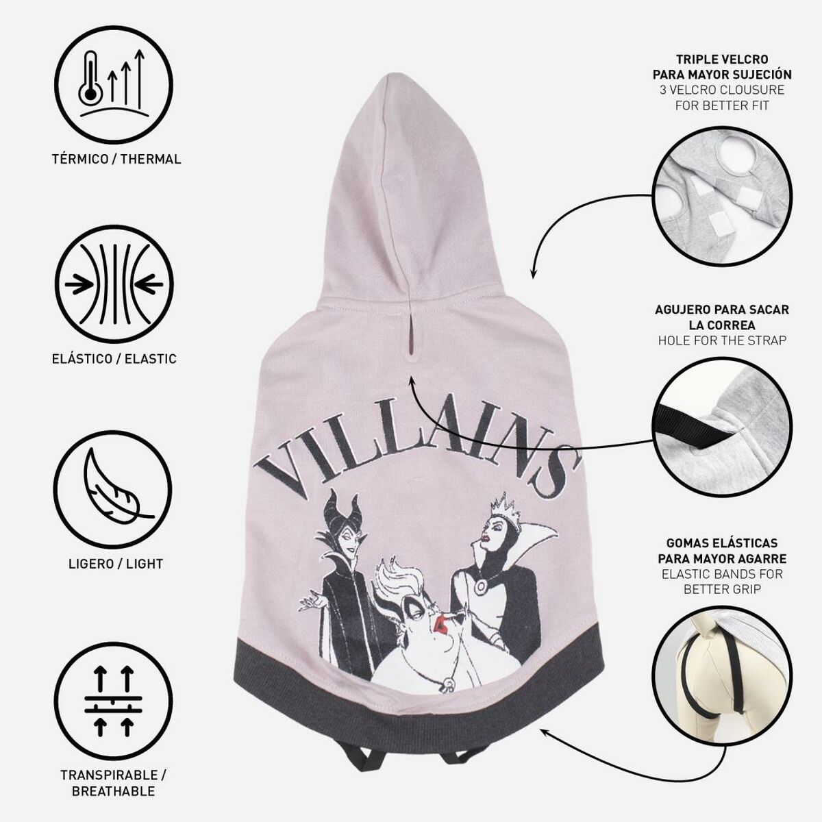 Disney Hundepulli Disney Xxs Lila
