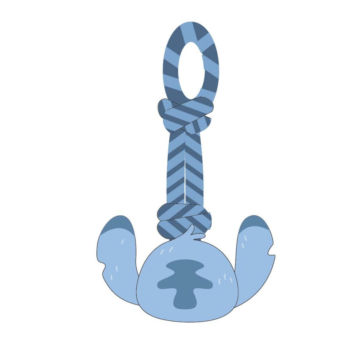 Stitch Hundespielzeug Stitch Blau Polyester Baumwolle