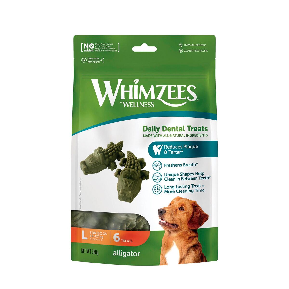 Whimzees Hundesnack Whimzees 6 Stücke