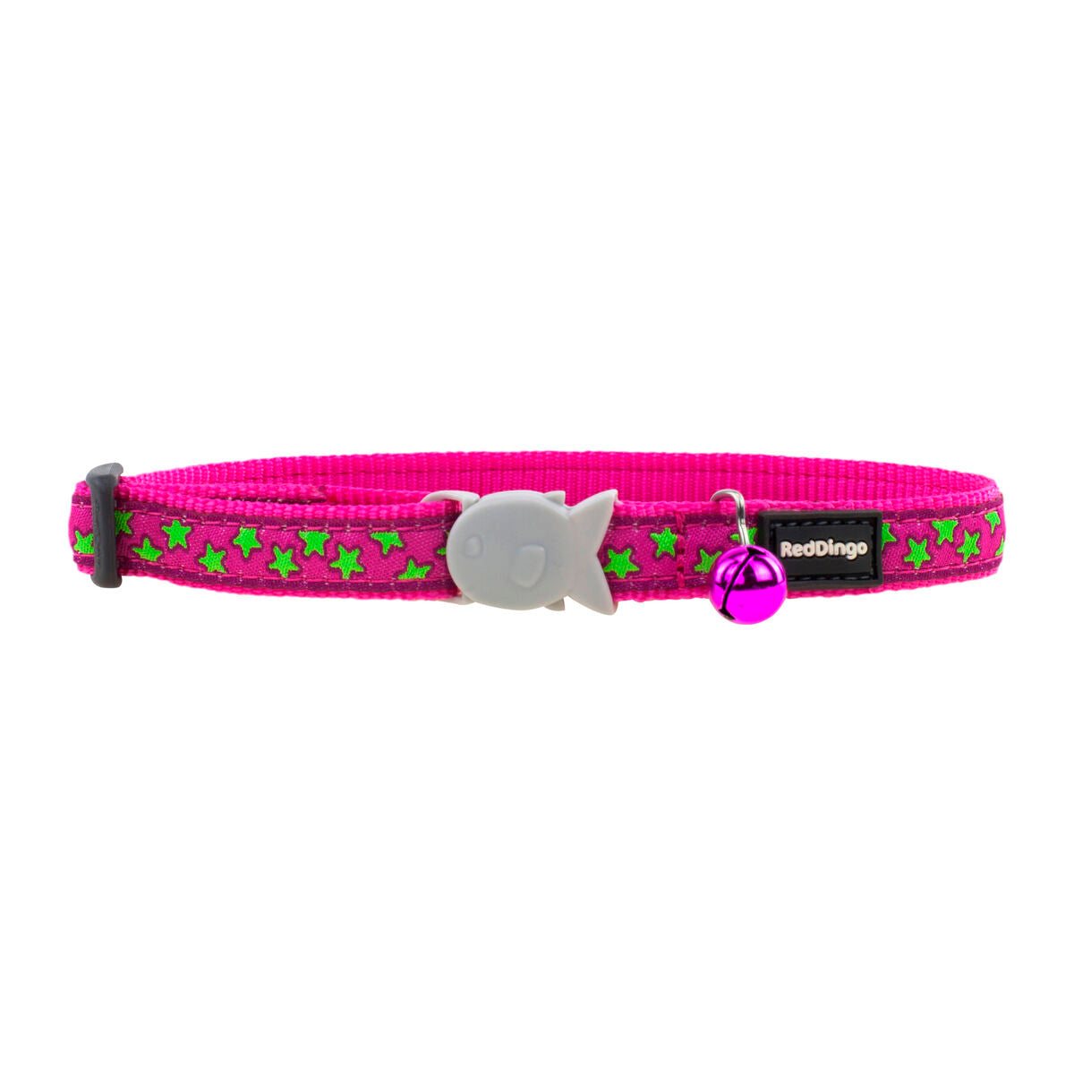 Red Dingo Katzenhalsband Red Dingo Stars Lime On Hot 20-32 Cm Rosa