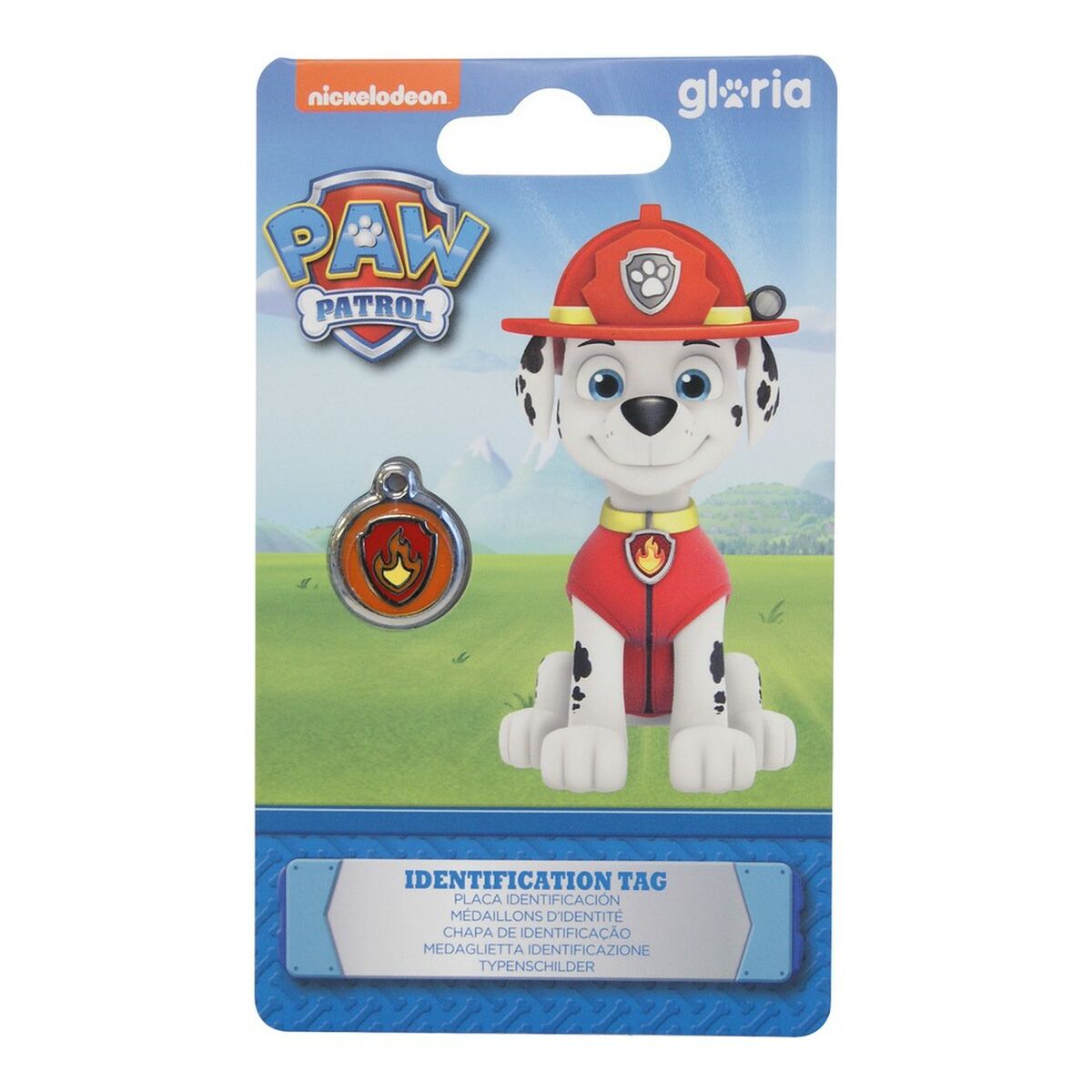 The Paw Patrol Identifikationsschild Für Halsband The Paw Patrol Marshall S