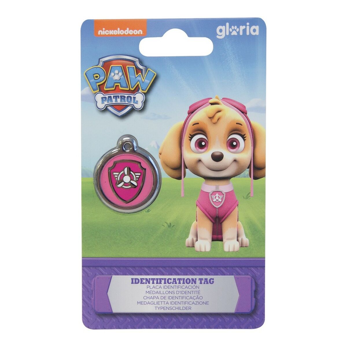 The Paw Patrol Identifikationsschild Für Halsband The Paw Patrol Skye M