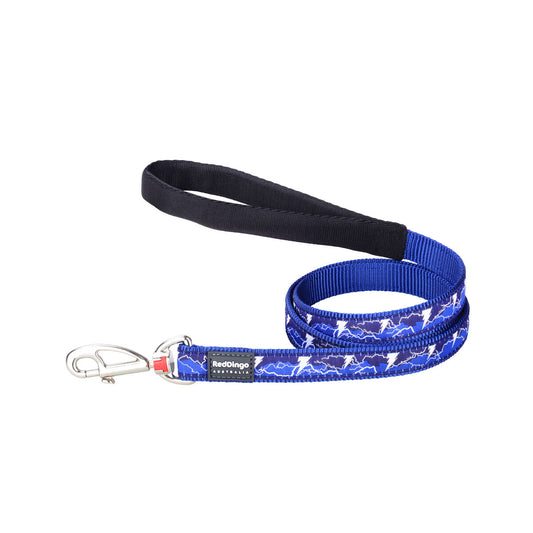 Red Dingo Hundeleine Red Dingo Style Lightning Marineblau 15Mm X 120 Cm