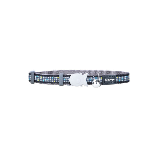 Red Dingo Katzenhalsband Red Dingo Modern On Cool 20-32 Cm Grau