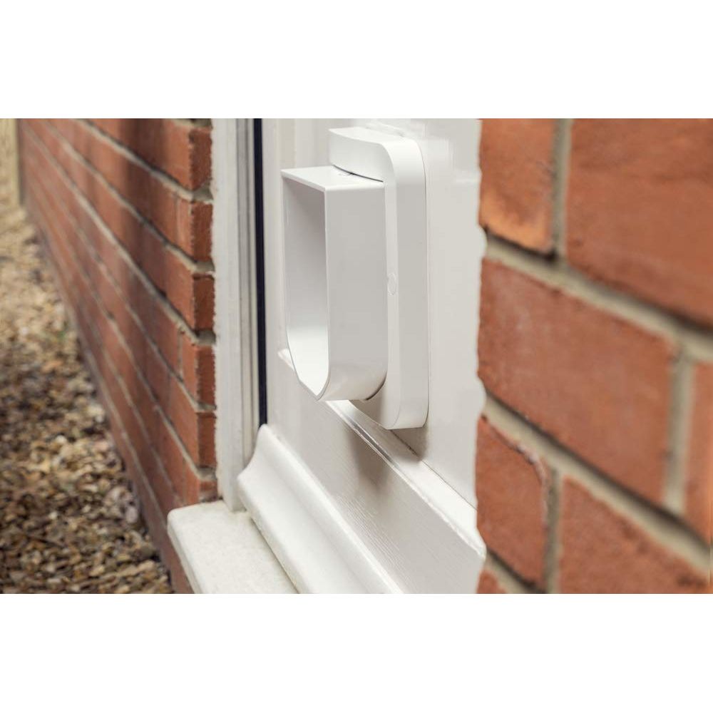Sureflap Eingangstür Sureflap Sur001 Haustiere Weiß (21 X 21 Cm)