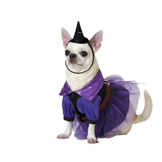 Bigbuy Pets Hundekostüm Hexe Größe S