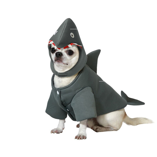 Bigbuy Pets Hundekostüm Größe M Hai
