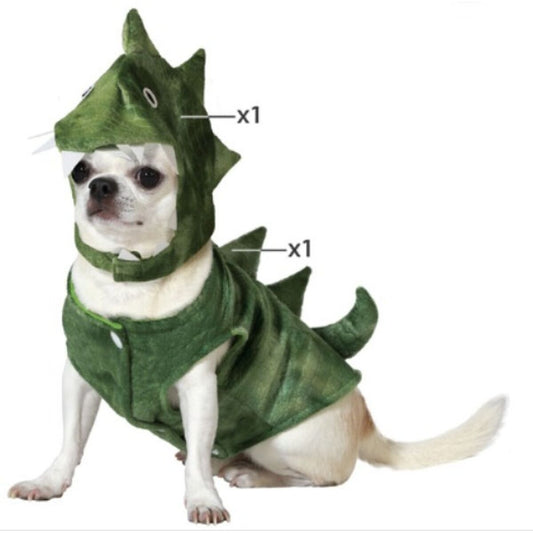 Bigbuy Pets Hundekostüm Größe L Dinosaurier