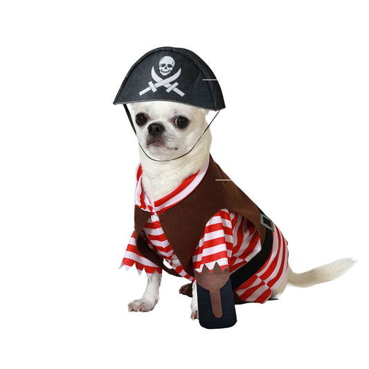 Bigbuy Pets Hundekostüm Größe M Pirat