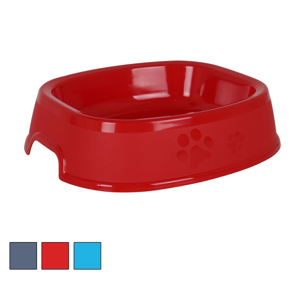 Dem Futternapf Für Hunde Dem Pet 26 X 22 X 5 Cm Kunststoff Karriert (24 Stück)