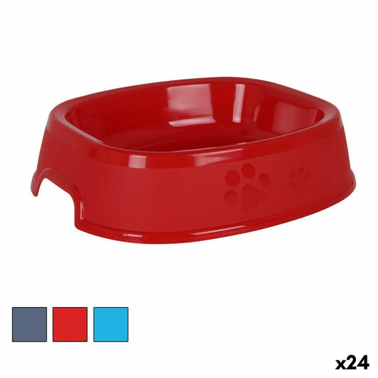 Dem Futternapf Für Hunde Dem Pet 26 X 22 X 5 Cm Kunststoff Karriert (24 Stück)