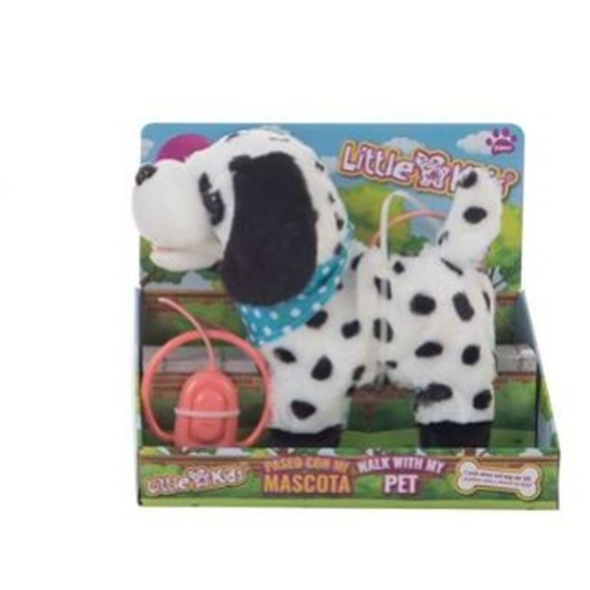 Bigbuy Kids Plüschtier Mit Klang Dalmatiner Hund Musikalisch 24 Cm