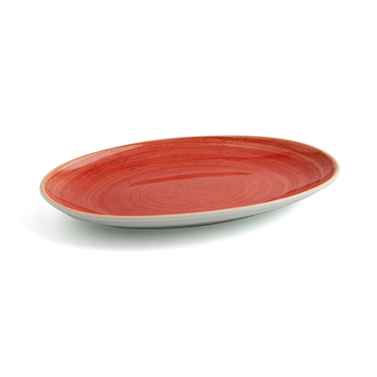 Ariane Tablett Für Snacks Ariane Terra Rot Aus Keramik Ø 26 Cm (12 Stück)