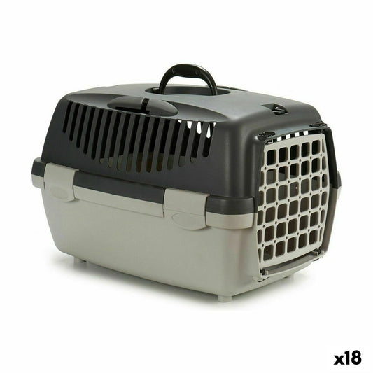 Stefanplast Transportbehälter Stefanplast Anthrazit Hellgrau Kunststoff 33 X 30 X 47 Cm (18 Stück)