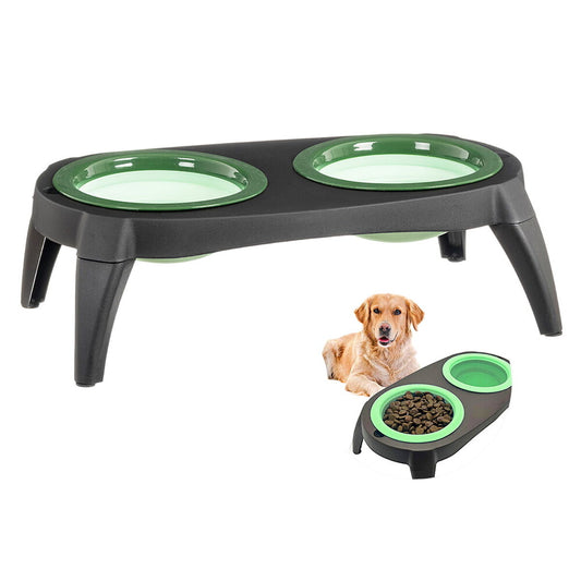 Caison Futternapf Für Hunde Caison Silikon 39 X 21 X 13 Cm Double
